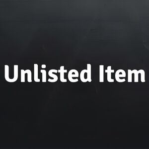Unlisted Item